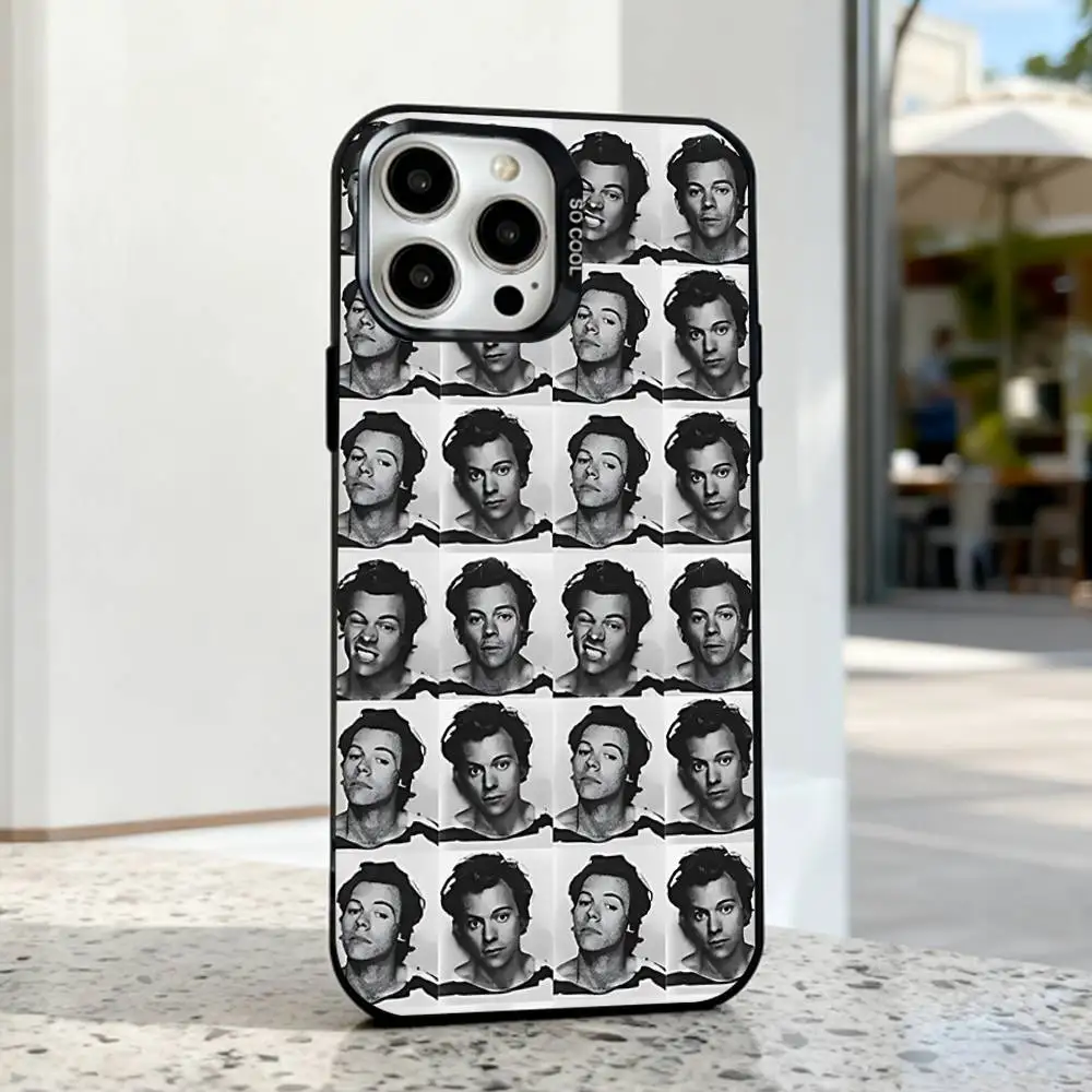 HaRRy Styles-S Music  Black Phone Case Compatible with iPhone 17 16 15 14 13 12 11, Pro, Max, Plus, E, Air, Mini - view 5