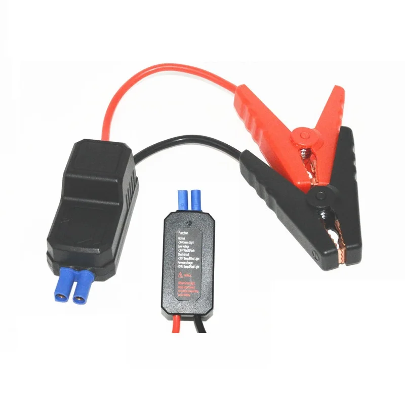 

12V 200A Intelligent Booster Cable Smart EC5 Converter Adapter Connector Car Truck Emergency Jump Starter Alligator Clamps Clip