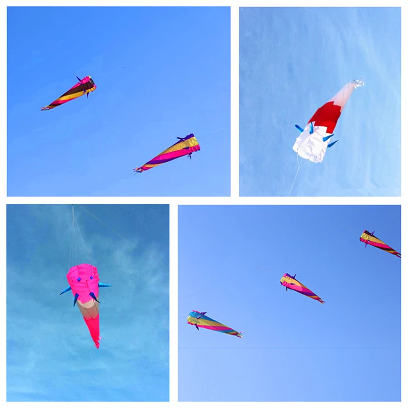 Cerfs-volants doux pendentif professionnel spectacle cerf-volant pour adultes cerfs-volants bobine poulpe cerfs-volants usine weifang trilobites cerf-volants méduses cerf-volants