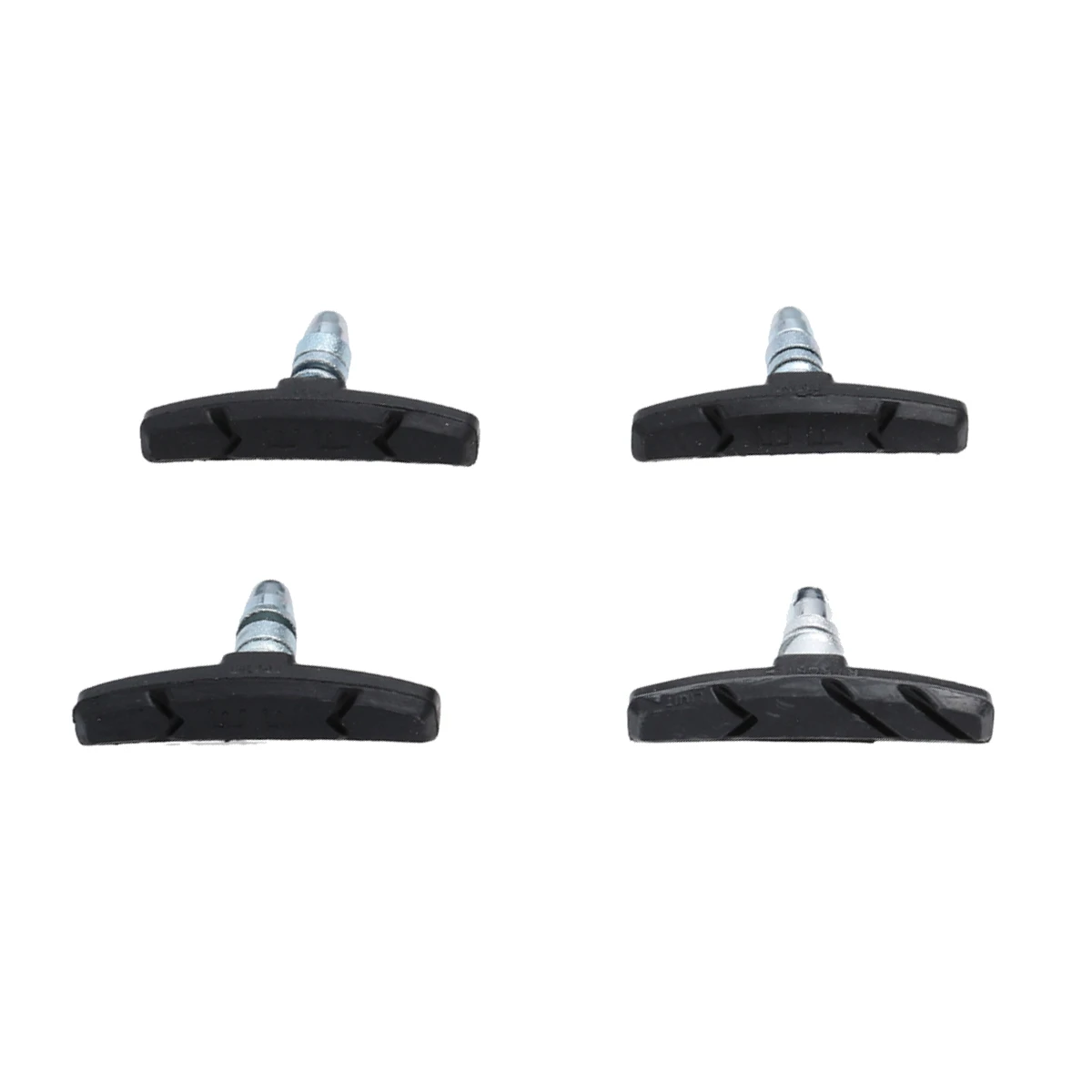 

2 Pairs Black Mountain Road Cycling Pads Sturdy Wear-Resistant Non-Slip Waterproof For Front Brake Blocks