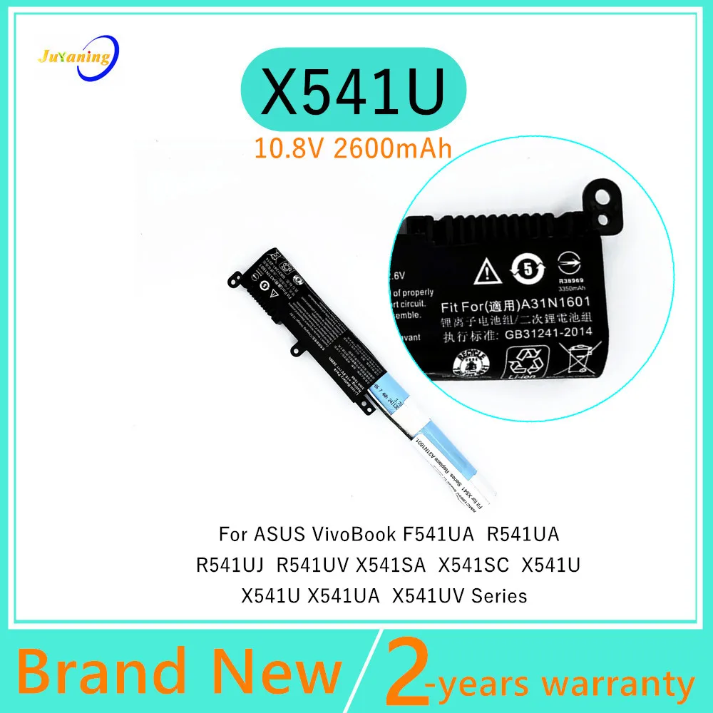 Batería para Portátil 3ICR19/66 para ASUS VivoBook F541UA R541UV R541UA X541SA X541SC R541UJ X541U X541U X541UA X541UV A31N1601