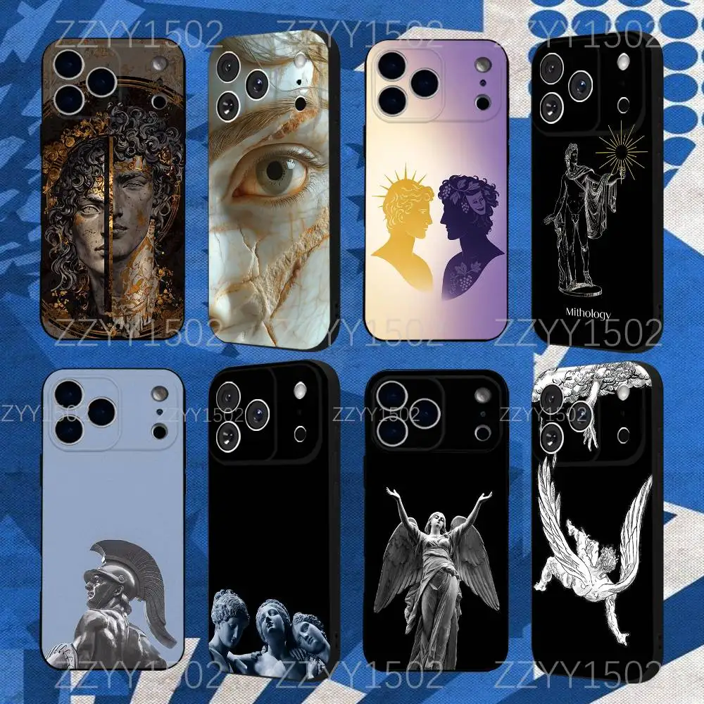 

Abstract Greek Mythology For iPhone 17,16,15,14,13,12,X,XS,8,7,Pro,Max,Plus,E,SE4,Air,Mini Protective Shell Slim Phone Case