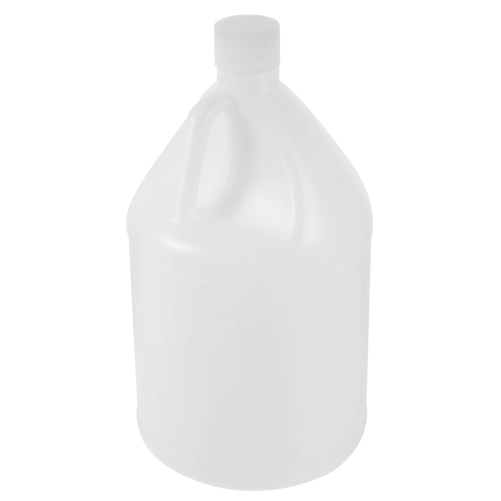 

Plastic Barrel Clear Water Bottle Bucket With Handle Kettle White Jug 4 Liter Gallon Hdpe Liquid