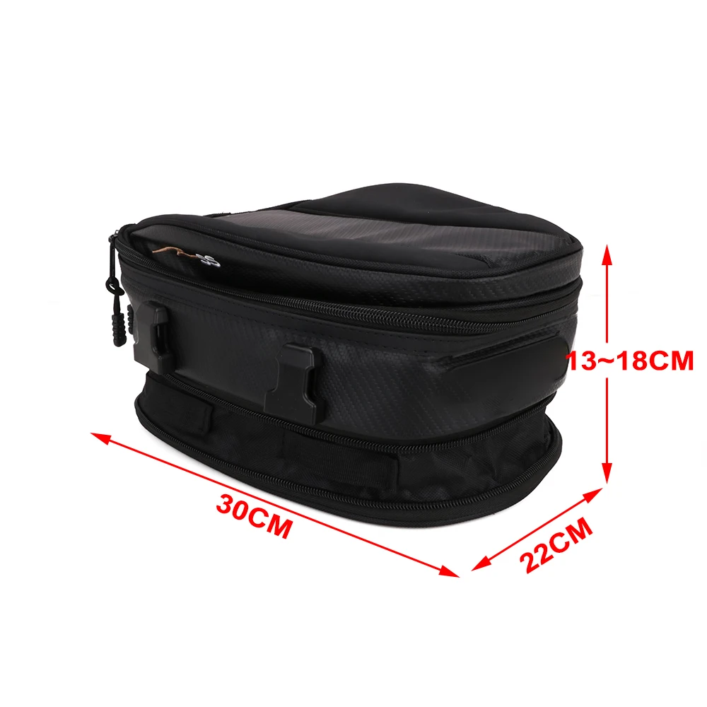 Tail Bag Motorcycle Parts Rear Seat Bag Back Bags Waterproof Universal for KTM Suzuki Dirt Pit Bike Motorcycles Accessories