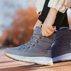 Women's winter boots 2023 thickened winter shoes women snow boots waterproof anti-skid warm lady ankle boots for -40 degrees