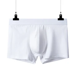 Boxers en pur coton pour hommes, sous-vêtements confortables et respirants, costume de UnderGoals, document blanc, 3XL, 4XL, 5XL, 6XL, 2 pièces