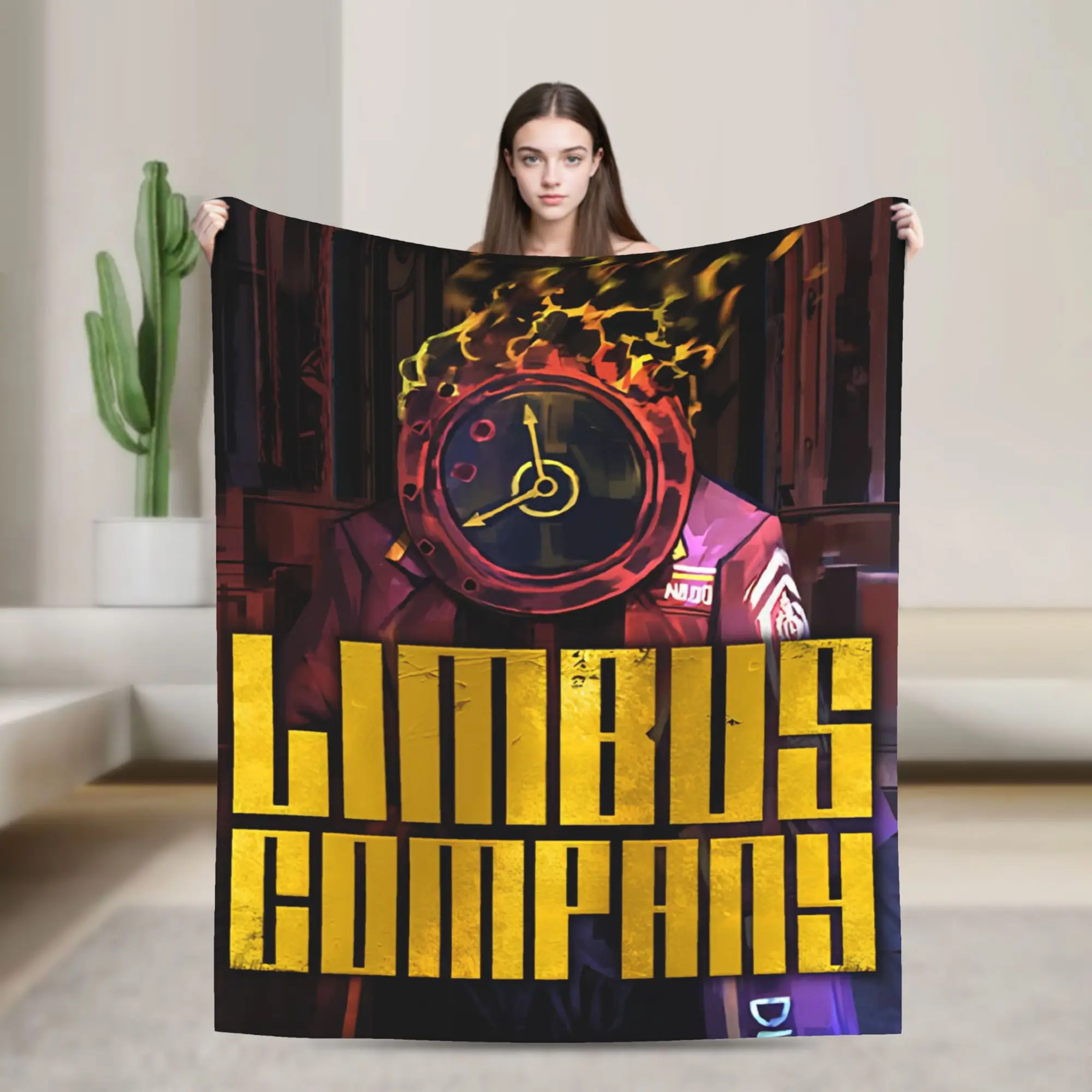 Limbus Company Games Print Blanket For Men Women Super Soft Cozy  Throw Blankets for Sofa 50x60 Inches Multiple Sizes
