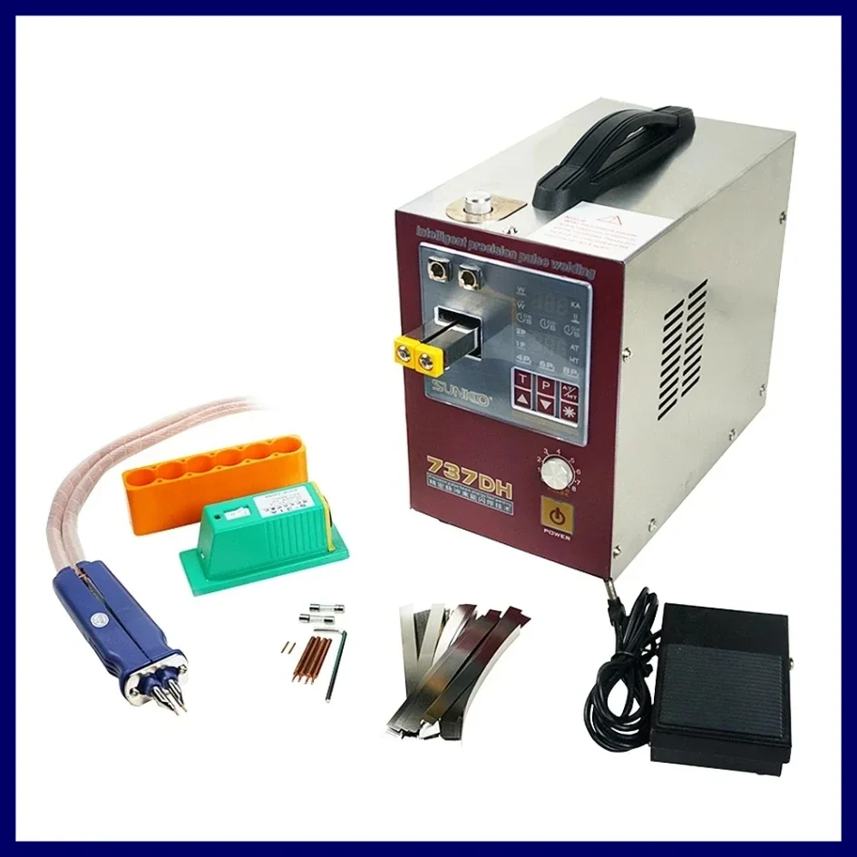 For SUNKKO 737DH Welding Machine Induction Delay 4.3KW High Power Automatic Pulse Spot Welding Machine For 18650Battery Welding