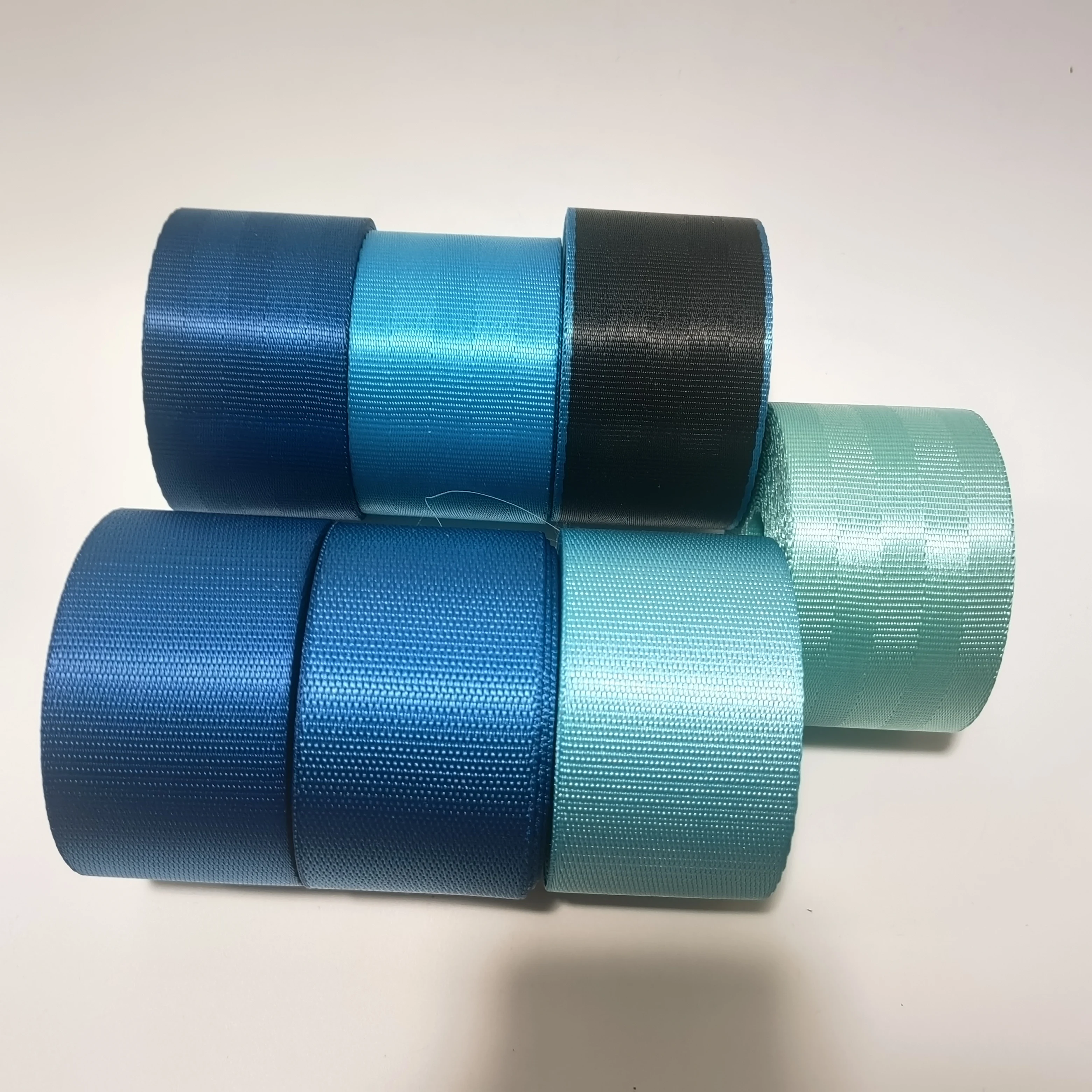 Blue Series Car Seat Belts Car Modification Color Modification High-Strength Polyester Webbing