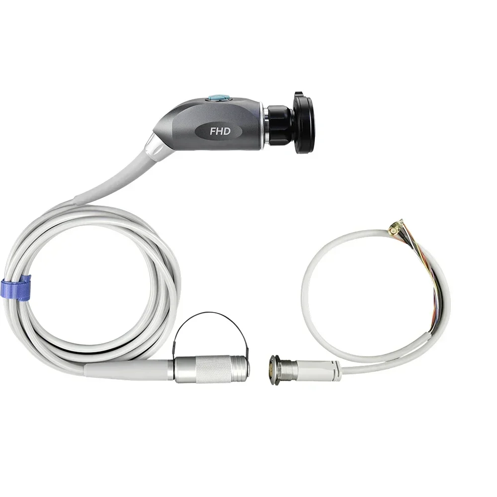 The latest FHD otorhinolaryngology medical endoscopic camera, medical silver 1/1.8 high-definition handheld camera 1080p