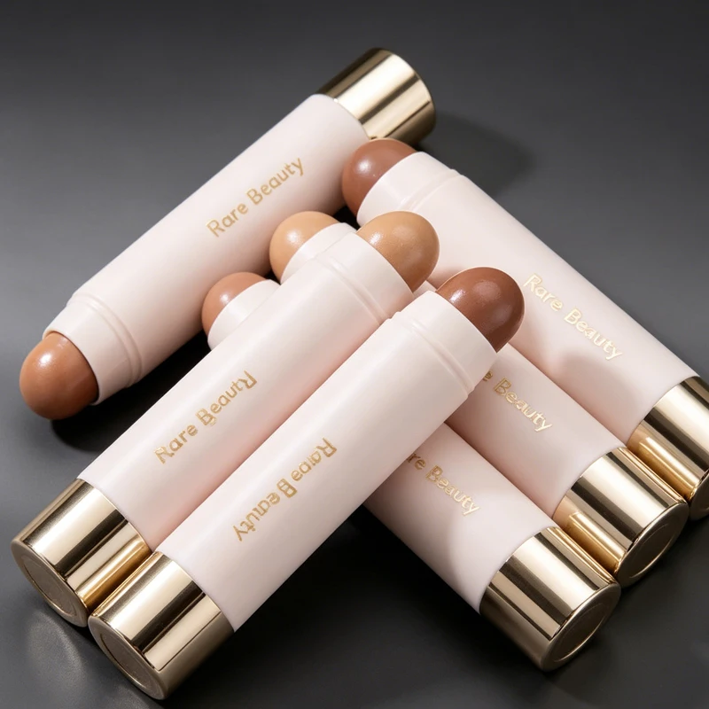 Bronceador Líquido 3D Original Rare Beauty para Contorno Facial, Tono Suave, Efecto Espejo, Larga Duración, Sombra Natural para Nariz, Maquillaje Resistente al Agua