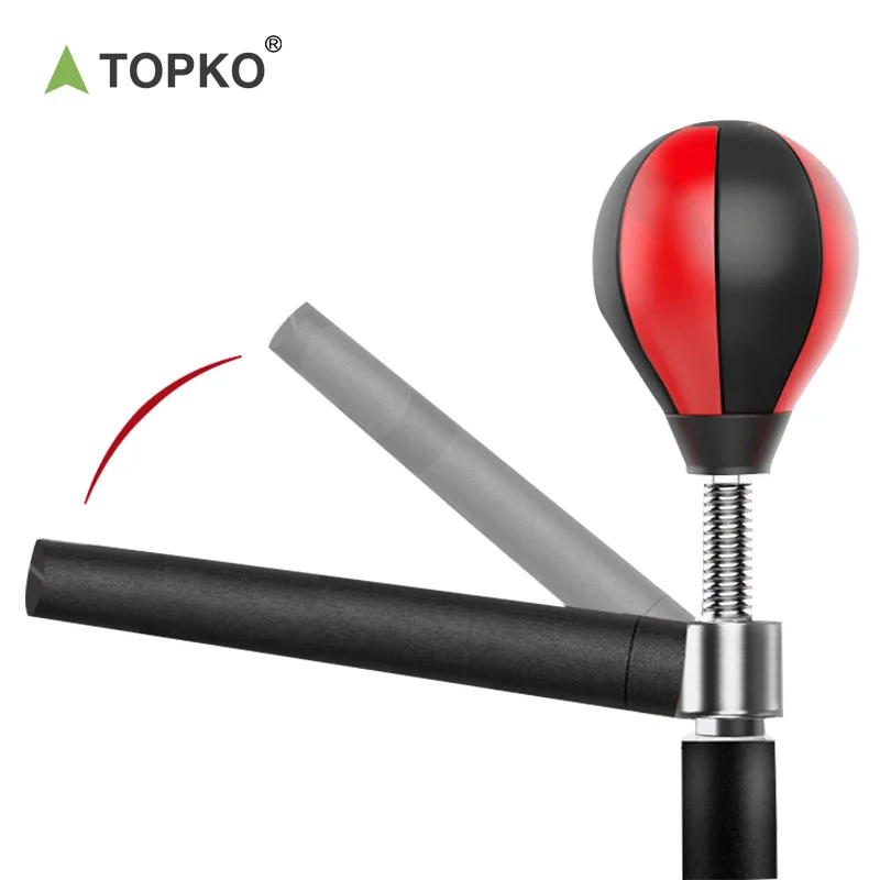 TOPKO High Quality Gym Fitness Kick Boxing Ball Stand Response Target Speed Punching Bag