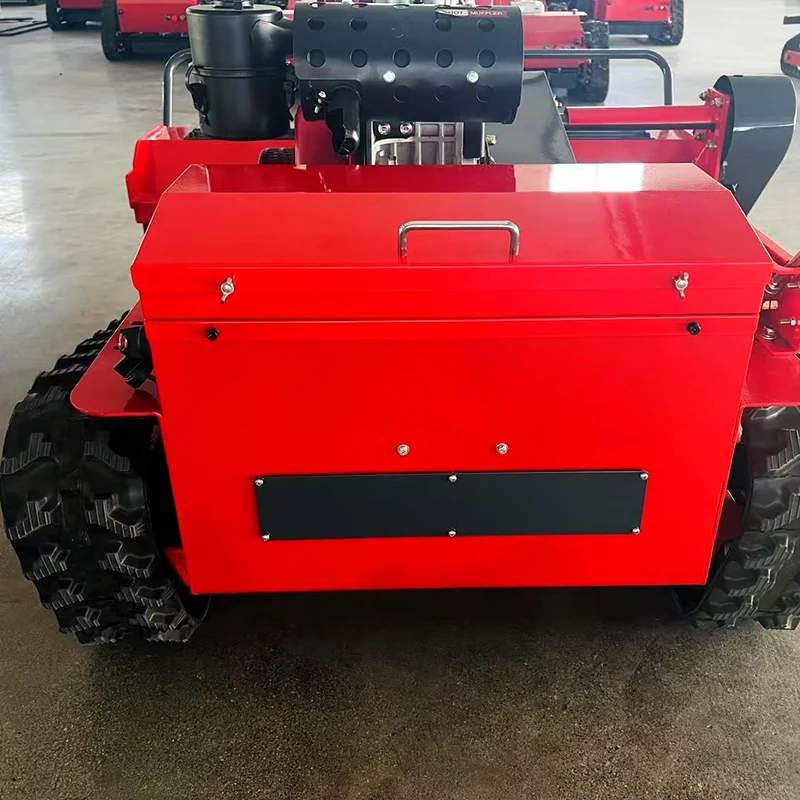 Customized    800mm 1000mm 1200mm Robot Lawn Mower Robot Self Propelled Remote Control Flail Mower