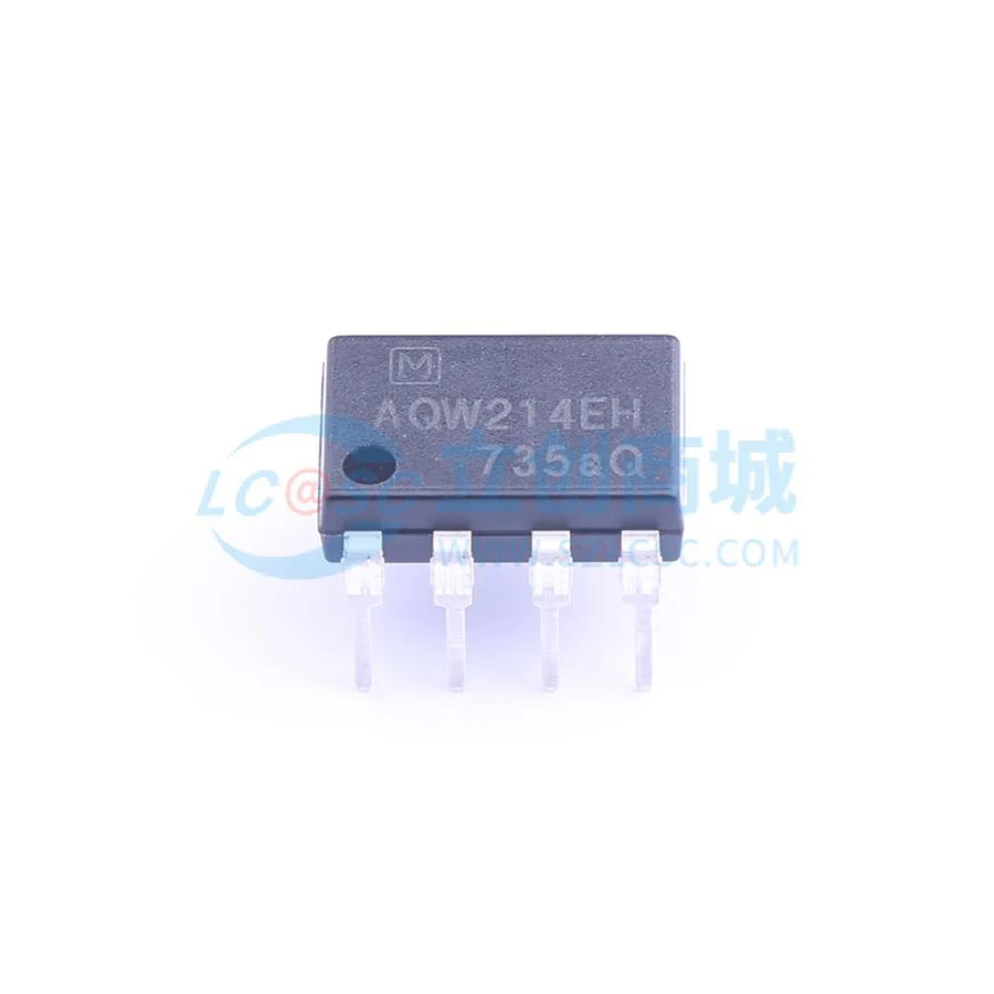 5Pcs/Lot Original AQW214EH PhotoMOS Relays Solid State SPST-NO（1 Form A）x 2 8-DIP 100MA 0-400V Chip Marking AQW214EH