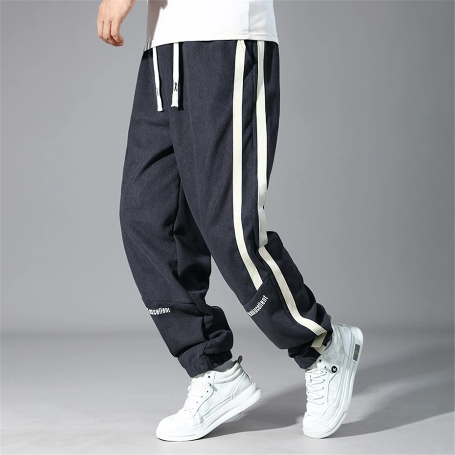 Jogger Pants Men Plus Size 12XL Sweatpants Fashion Casual Stretch Waist Trousers Male Big Size 10XL 12XL