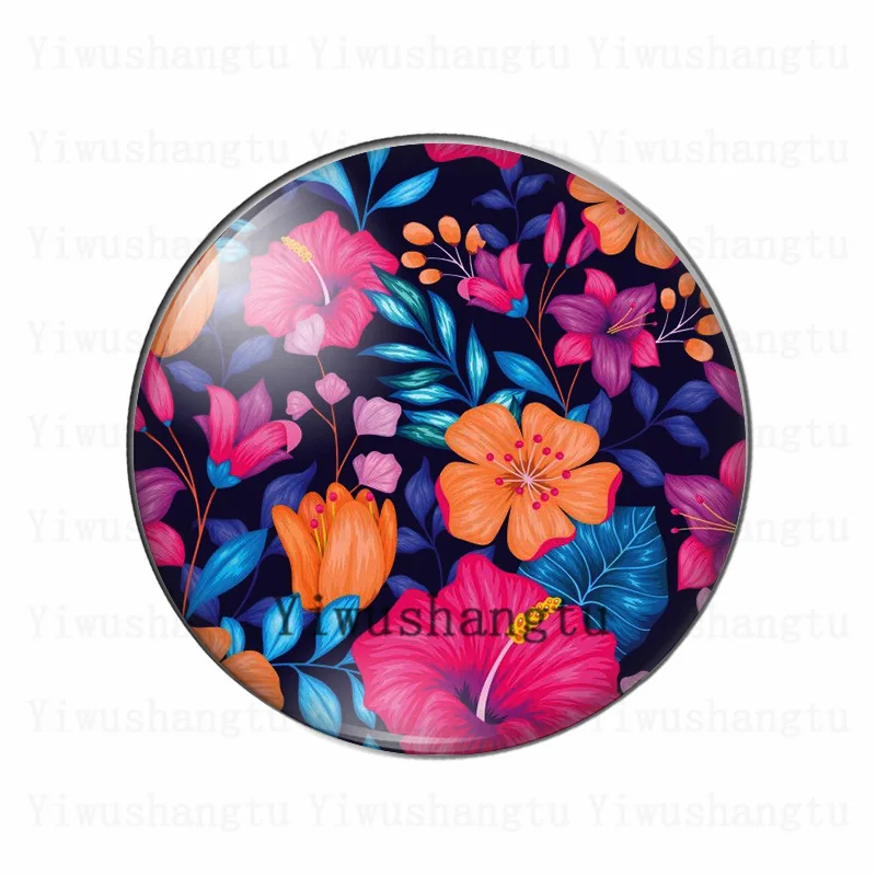Beauty amaryllis flower colourful blooming  12mm/20mm/25mm/30mm photo glass cabochon demo flat back Making findings