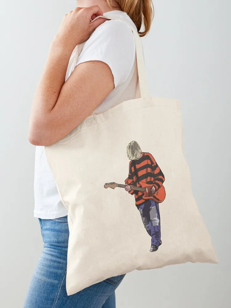 

Многоразовая сумка-шоппер Stripey Kurt Tote Bag для пляжных покупок, экологичная.