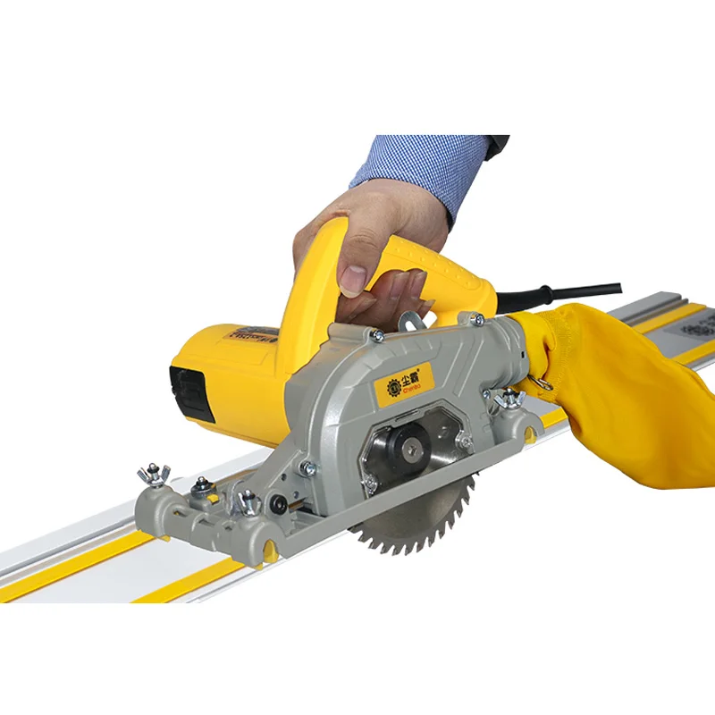 Dust Free Handheld Saw Woodworking Decoration Special Cutting Machine Handheld Electric Circular Inverted Saw