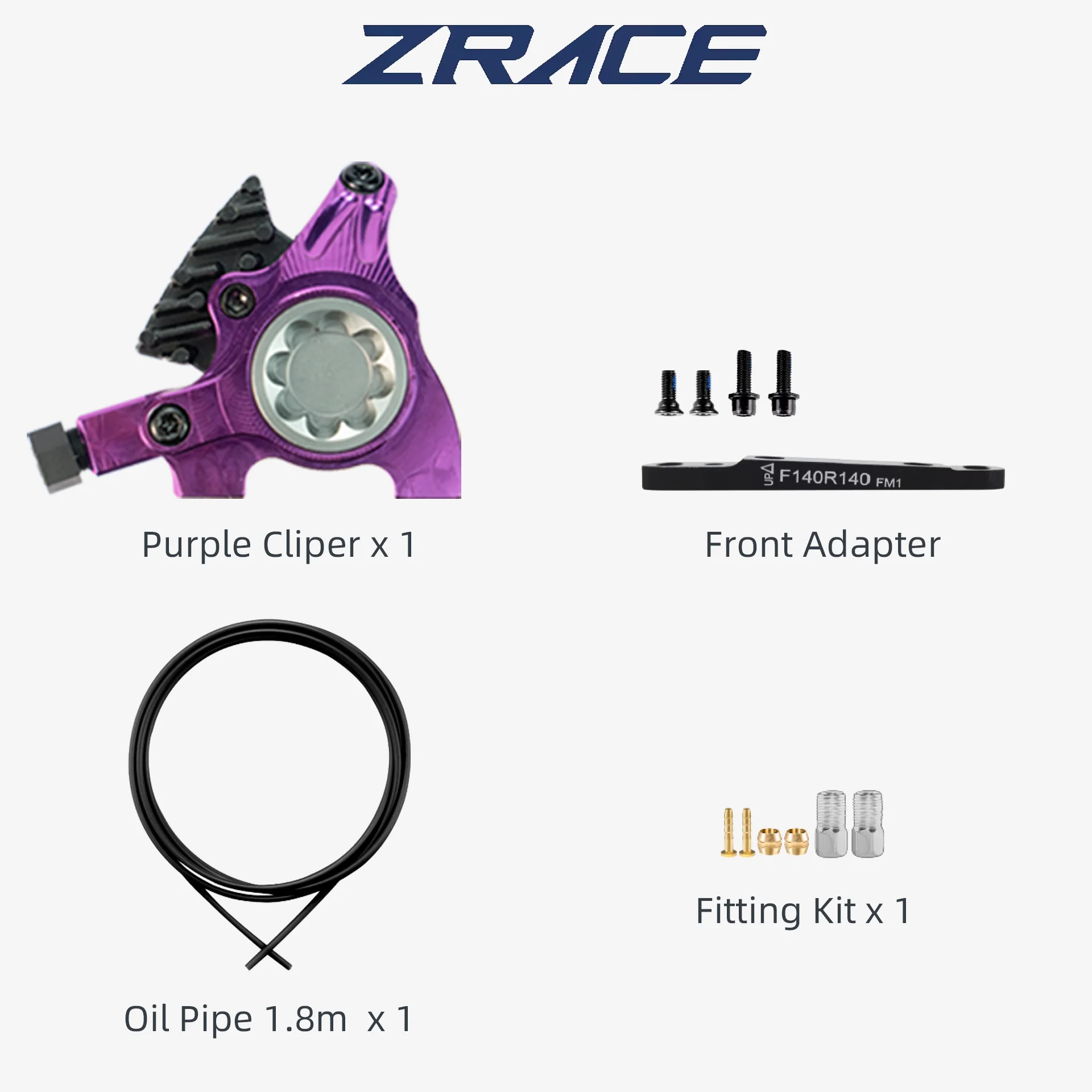 ZRACE XG Flat Mount Caliper, Road Hydraulic Brake Caliper, ICE