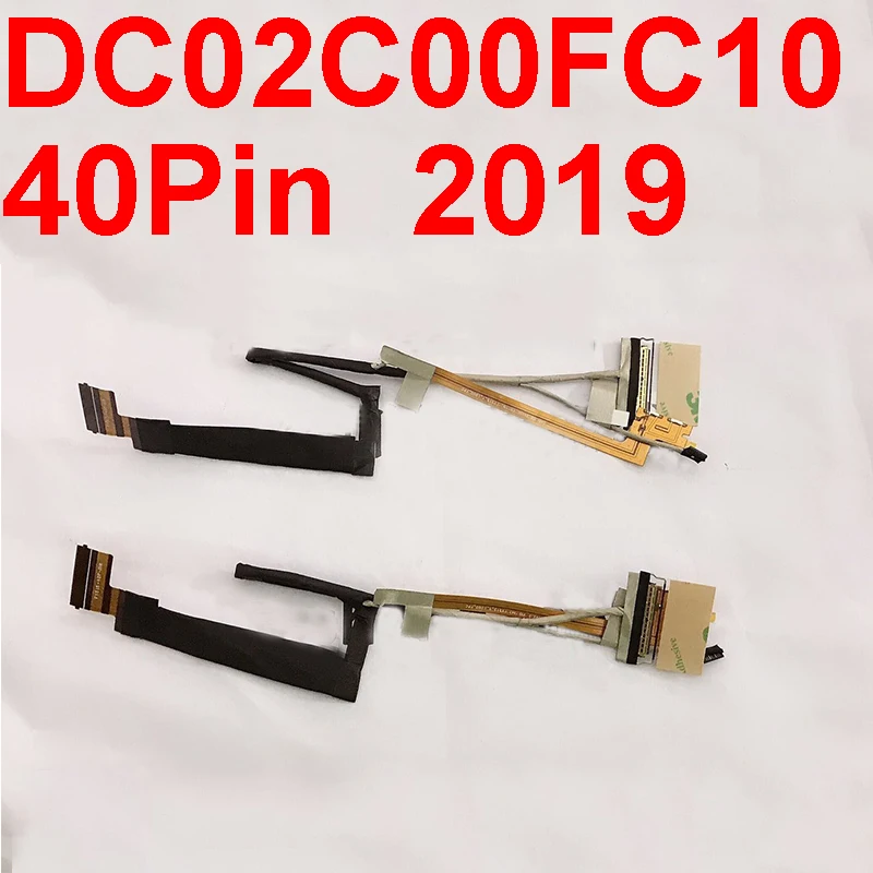 

For Lenovo Legion Y7000 2019 Y540-15IRH DC02C00DF20/DN10/FC10 DC02001ZY10/23E10/23F10 Laptop Screen LCD Display LVDS Flex Cable