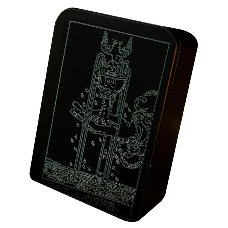 Storage Box For Tarot Cards Dustproof Card Display Case Lightweight Display Box Collectible Keepsake Case Damp-Proof Trinket Box