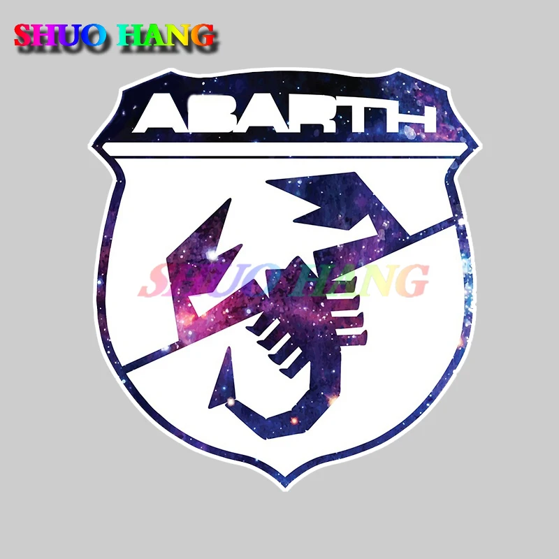 Fashion Creative Abarth 695 SS Car Sticker Decal DIY 3D Badge Brand Vinyl Auto Parts Window Trunk Styling Decal PVC