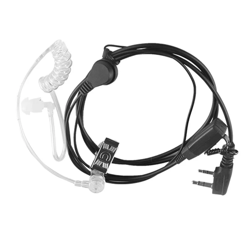 Surveillance 2Pin Mic Earpiece Headsrt For . Two Way Radio GP300 GP88s