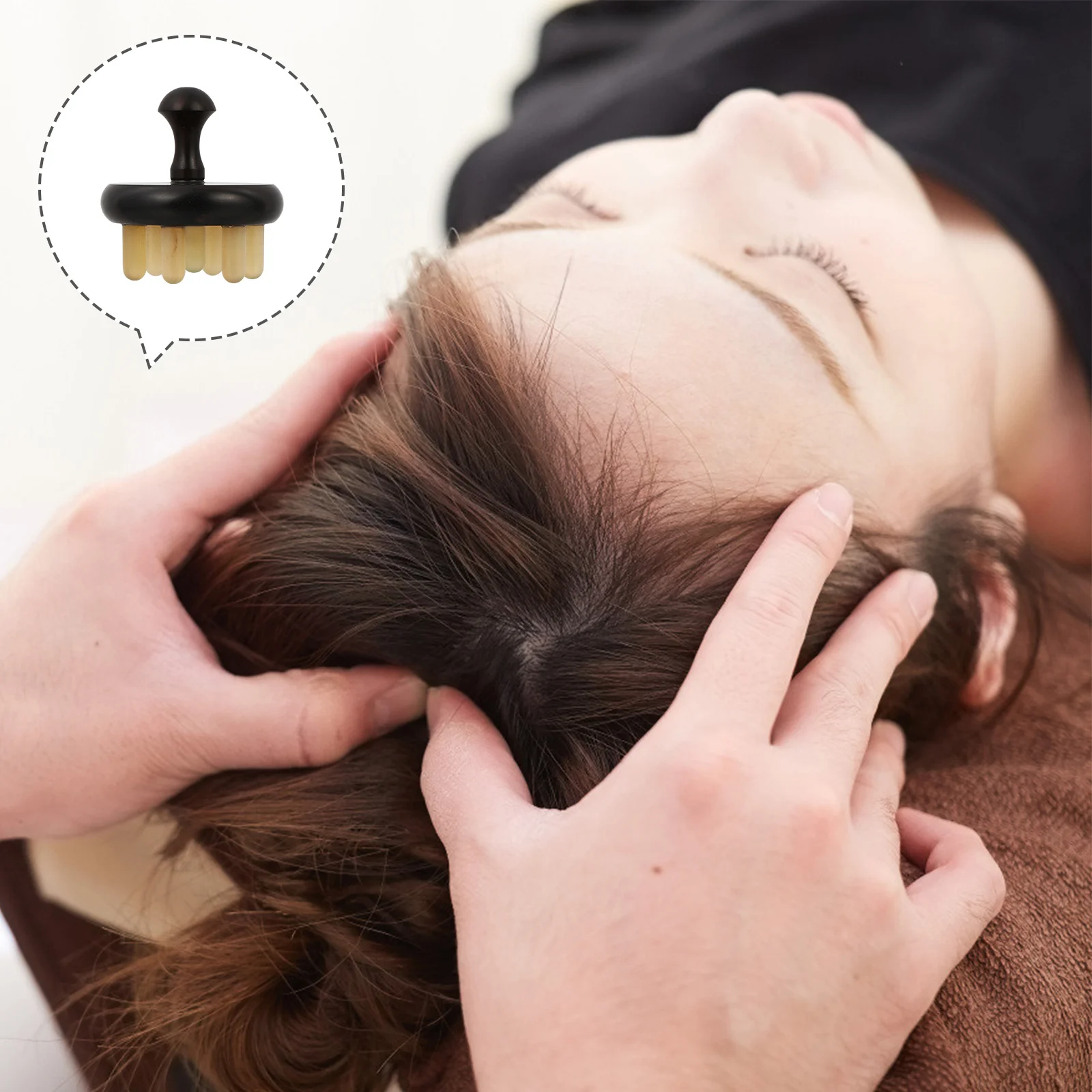 

1 шт., массажная расческа, ручная щетка для чистки волос, скребок для тела, инструмент Гуа Ша для облегчения кровообращения и усталости, боли