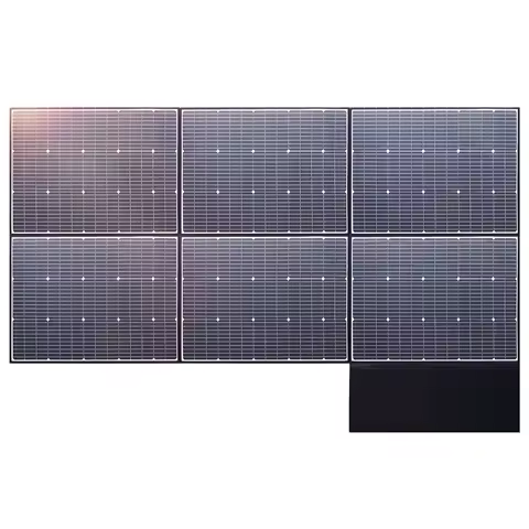 ALLPOWERS Foldable Solar Panel 600W High-Efficiency Solar Charger IP66 Waterproof with Solar Output for RV Off-Grid Camping home