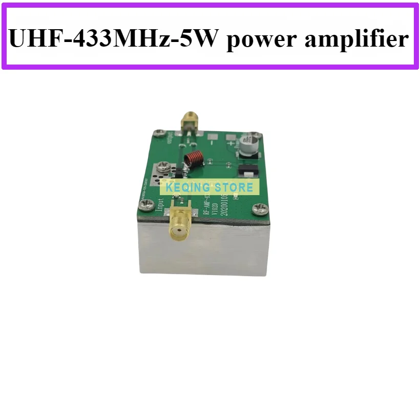 433MHz 5W Microwave RF Power Amplifier Module broadband UHF Power Amplifier Range Extender Module Board