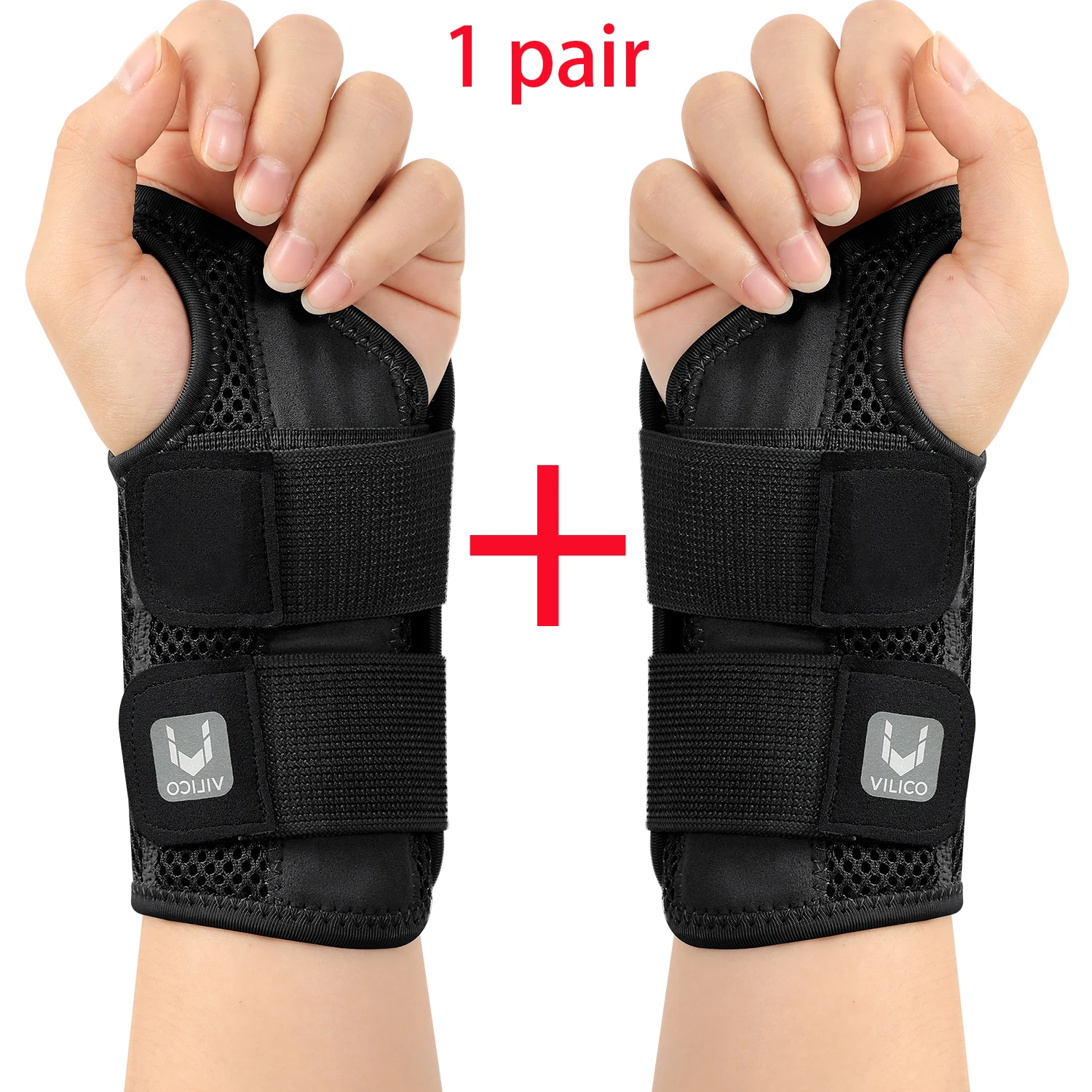 Finger Joint Pain Tendon Sheath Adjustable Dual Strap Wrist Guard with Thin Design Thumb Strain Protection Strap Wrist Guard