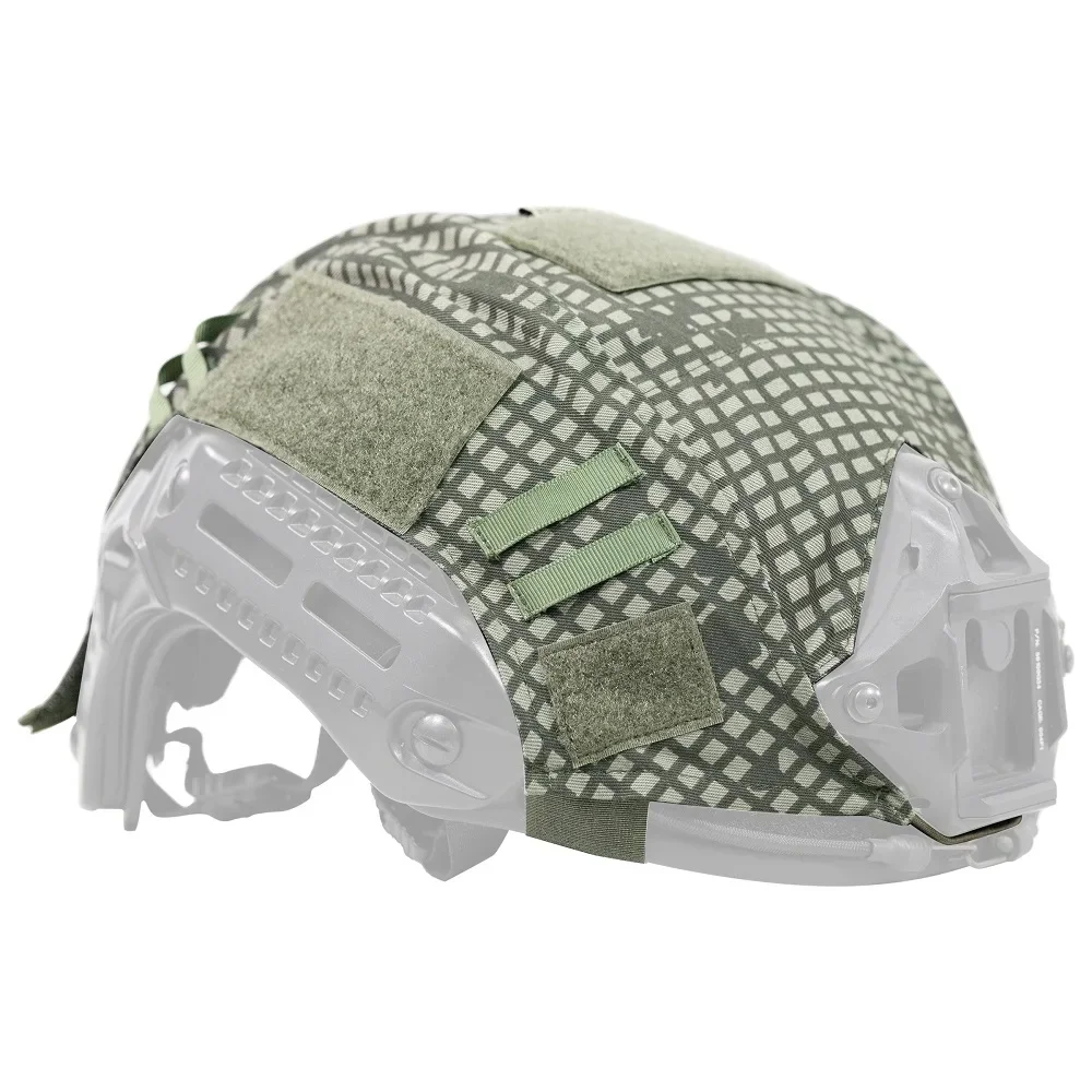 Outdoor Special Hunting Training Tactical Ballistic Helmet FAST Helmet Cloth Magic Patch Disguise Helmet Cover