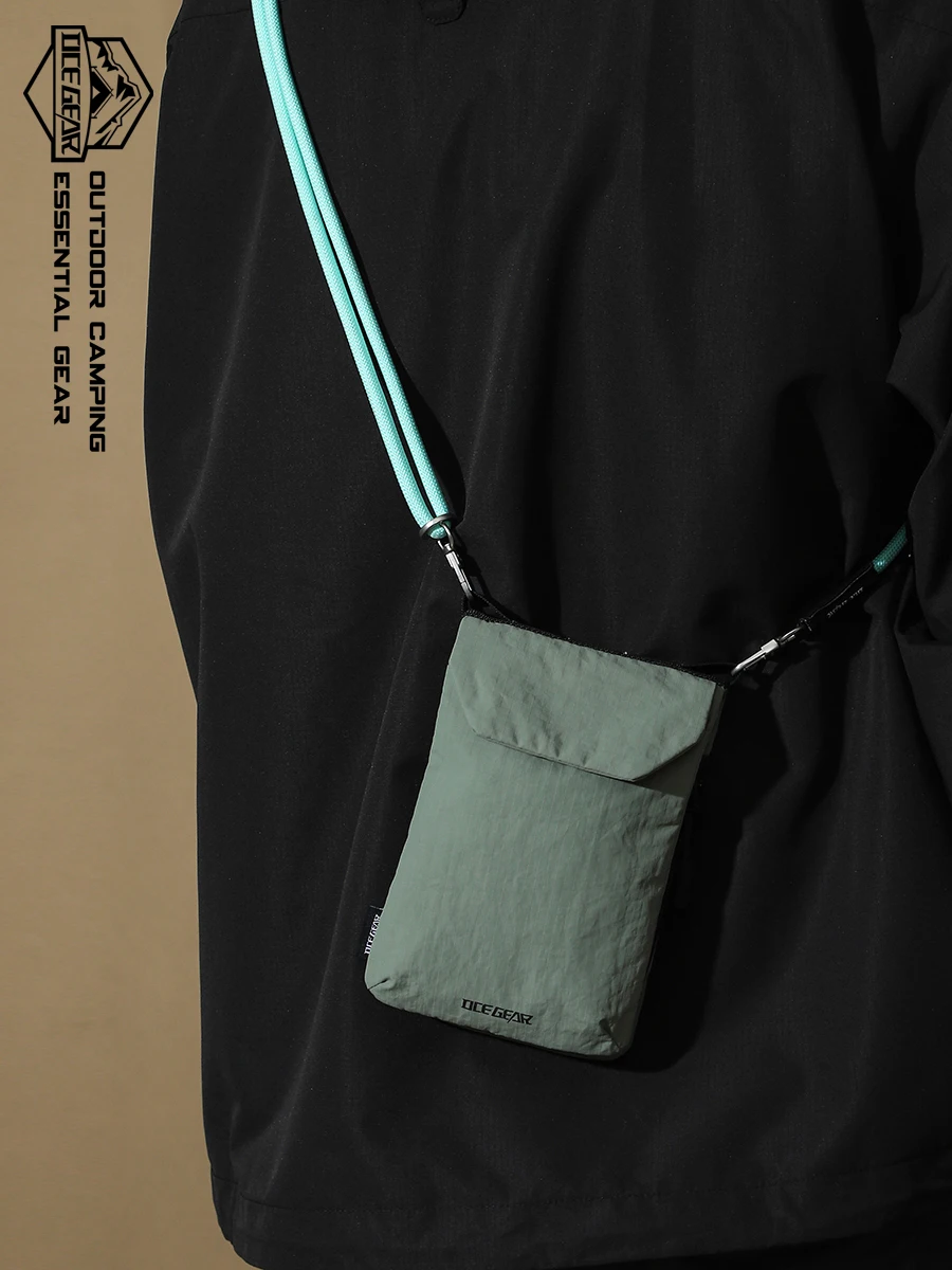 OCE GEAR RFID Anti-Theft Casual Travel Shoulder Crossbody Bag for Mobile Phones And Documents Soft Nylon Youth Backpack