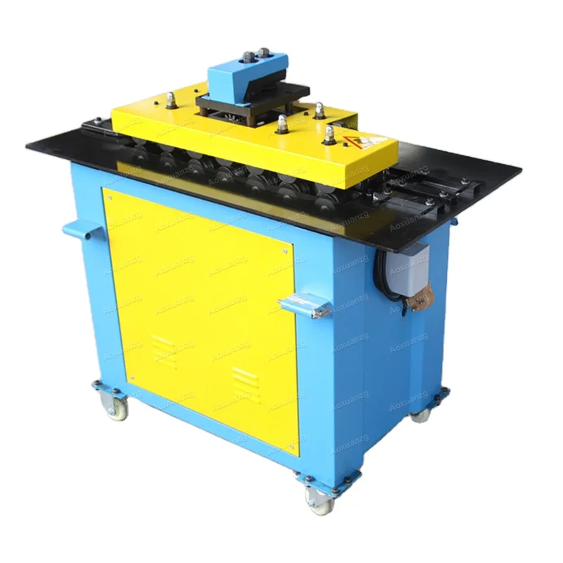 HVAC Duct Pittsburgh Lock Former Forming Machine SA-12HB Sheet Metal Duct Lock Forming Machine