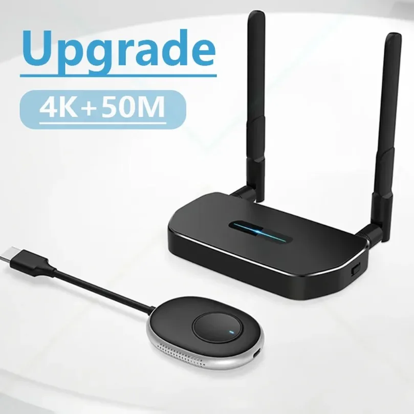 5G 4K Wireless HDMI-Compatible Video Transmitter Receiver Extender Kit Adapter Dongle for TV Stick Monitor Projector switch PC