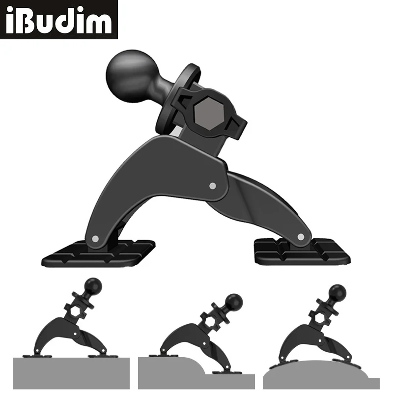 

Car Dashboard Mounting 17mm Ball Head Base with Adhesive Stickers Car Phone Holder GPS Bracket Accessories 360° Rotatable