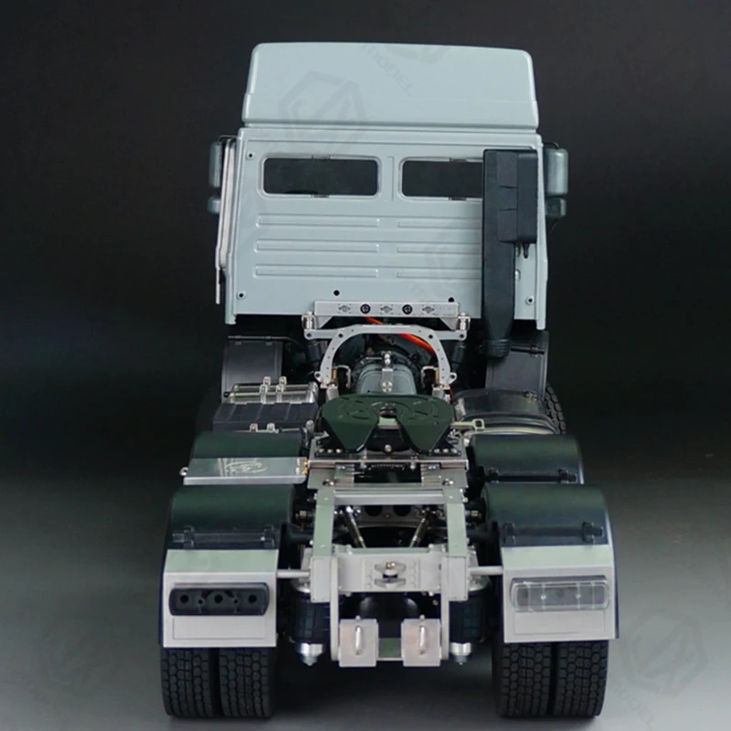JXmodel 1:14 Tamiya F2000-6X6 tractor-car model KIT version metal chassis