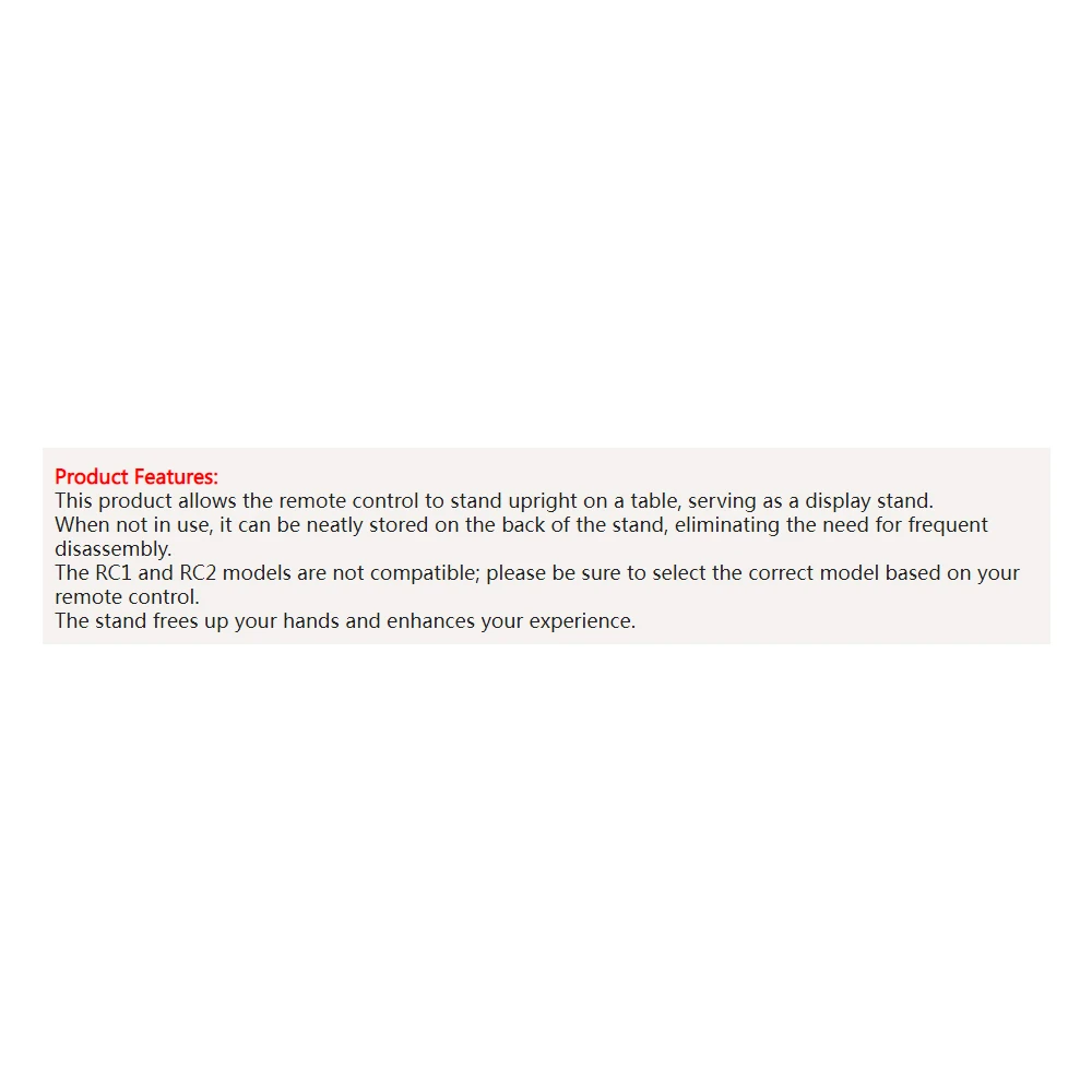 

Foldable Desktop Stand Holder for DJI RC1 RC2 Remote Controller with Screen, Drone Remote Control Display Tripod Mount Base