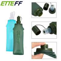 250ml 500ml TPU soft Flask Water Bottle Hydration Pack BPA-Free Running Flask for Hydration Pack, for Running Hiking Cycling