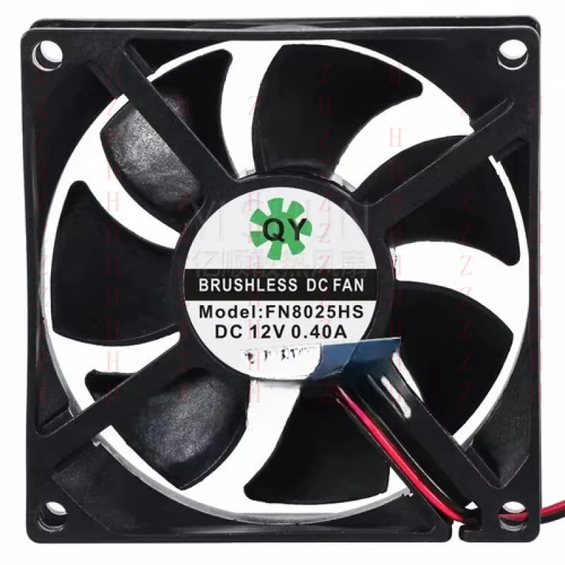 

XXZ 1 шт. QY для FN8025HS DC12V 0,40A 8 см 2-проводной охлаждающий вентилятор