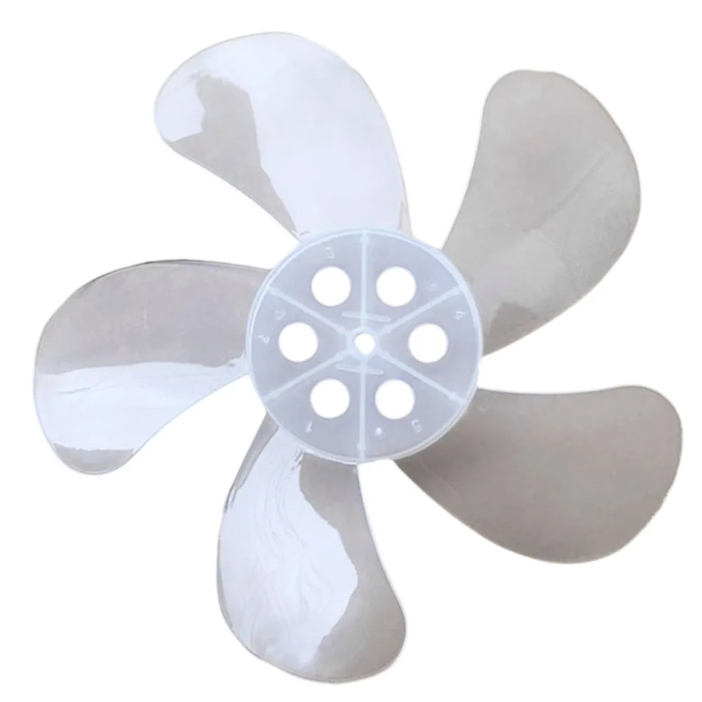 

10 Inch Fan Blades Fan Blade Holder Indoor Use Lightweight AS Plastic Long-lasting Performance Reduces Noise Levels