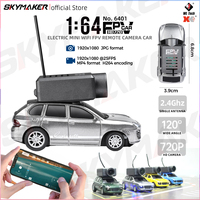 Wltoys 6401 Mini RC Car WIith FPV Wifi HD Camera 2.4G skymaker Car 1/64 Full Scale Built In Gyroscope Photography Videography VR
