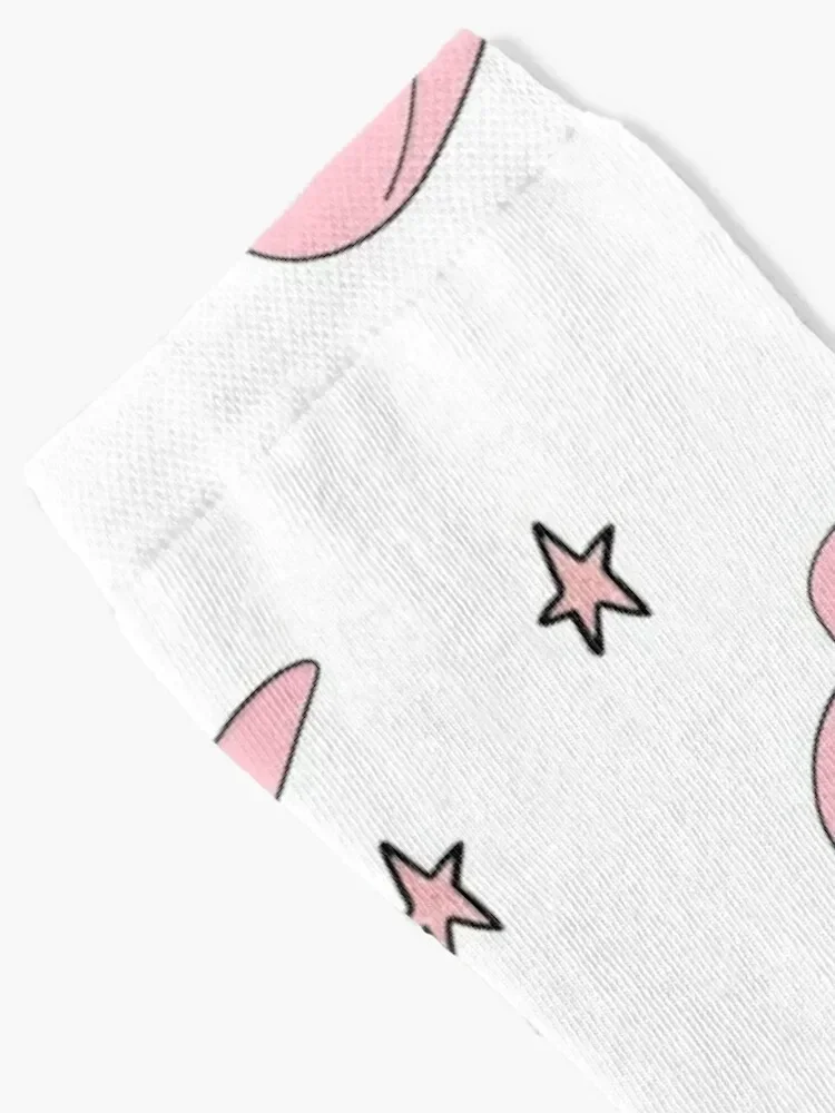 pink cowboy hat Socks man shoes set gift Socks Female Men's