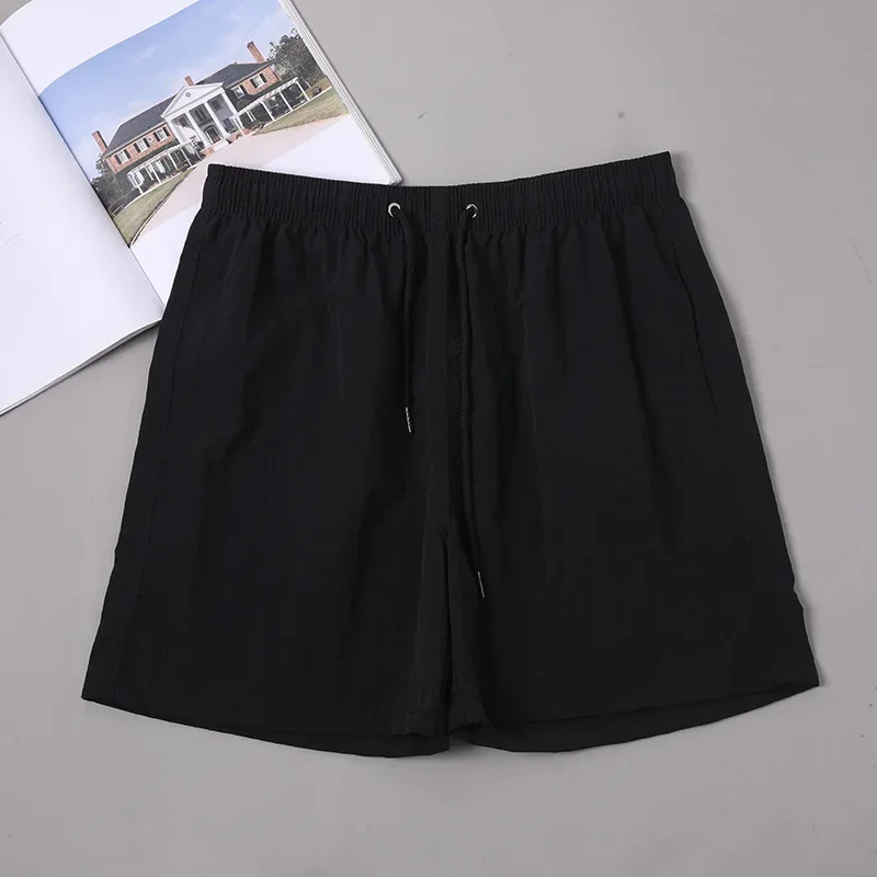 Trendy Men's Beach Style Straight Quarter Shorts