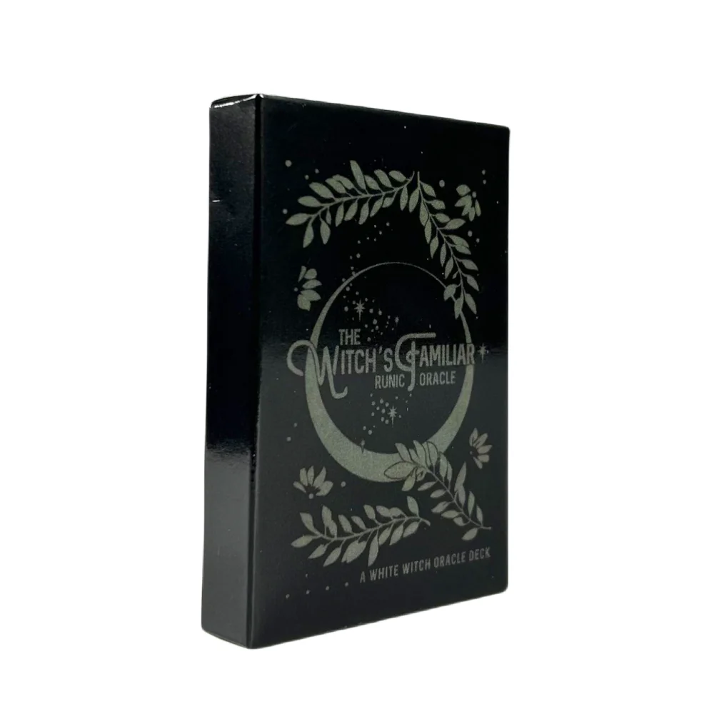 The Witchs Familiar Runic Oracle Card Fate Divination Prophecy Board Tarot Deck Card Family Party Playing Game image 3