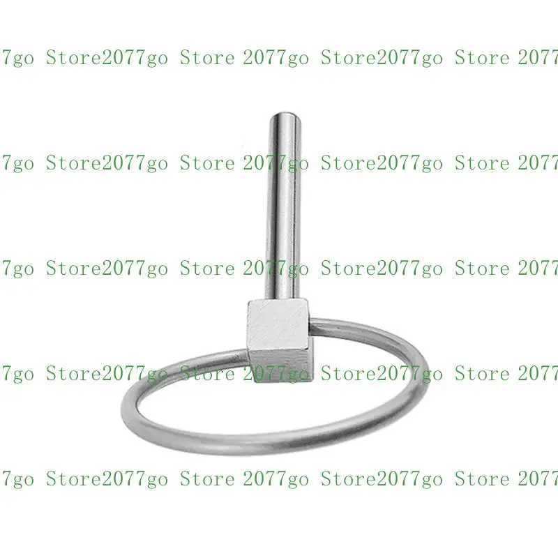 

Y1UD Spring Load Lynch Pin Fastener Heavy Duty Tractor Linch Pin Clips Stainless Steel Shaft Locking Pin Easy to Use