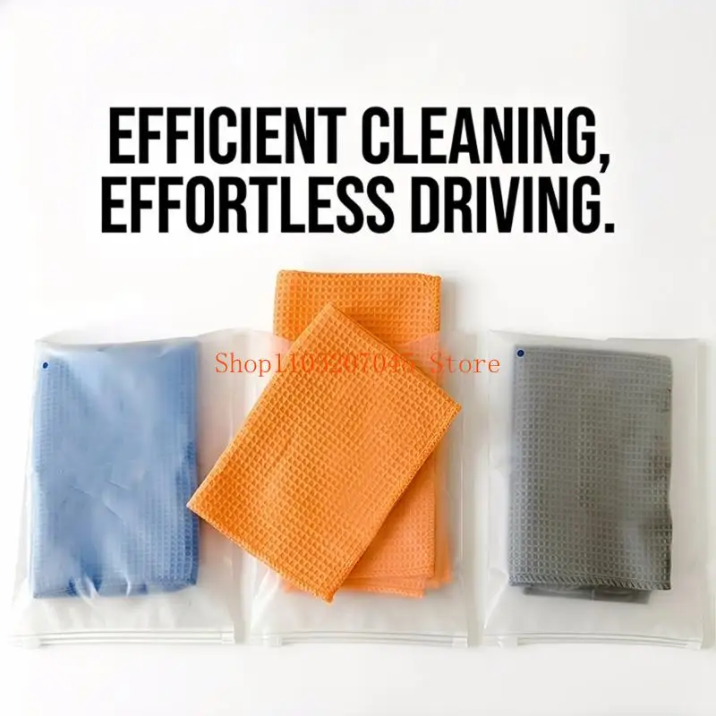 37cd Thick And Soft Microfiber Cleaning Cloth Designed For Automotive Care And Home Use