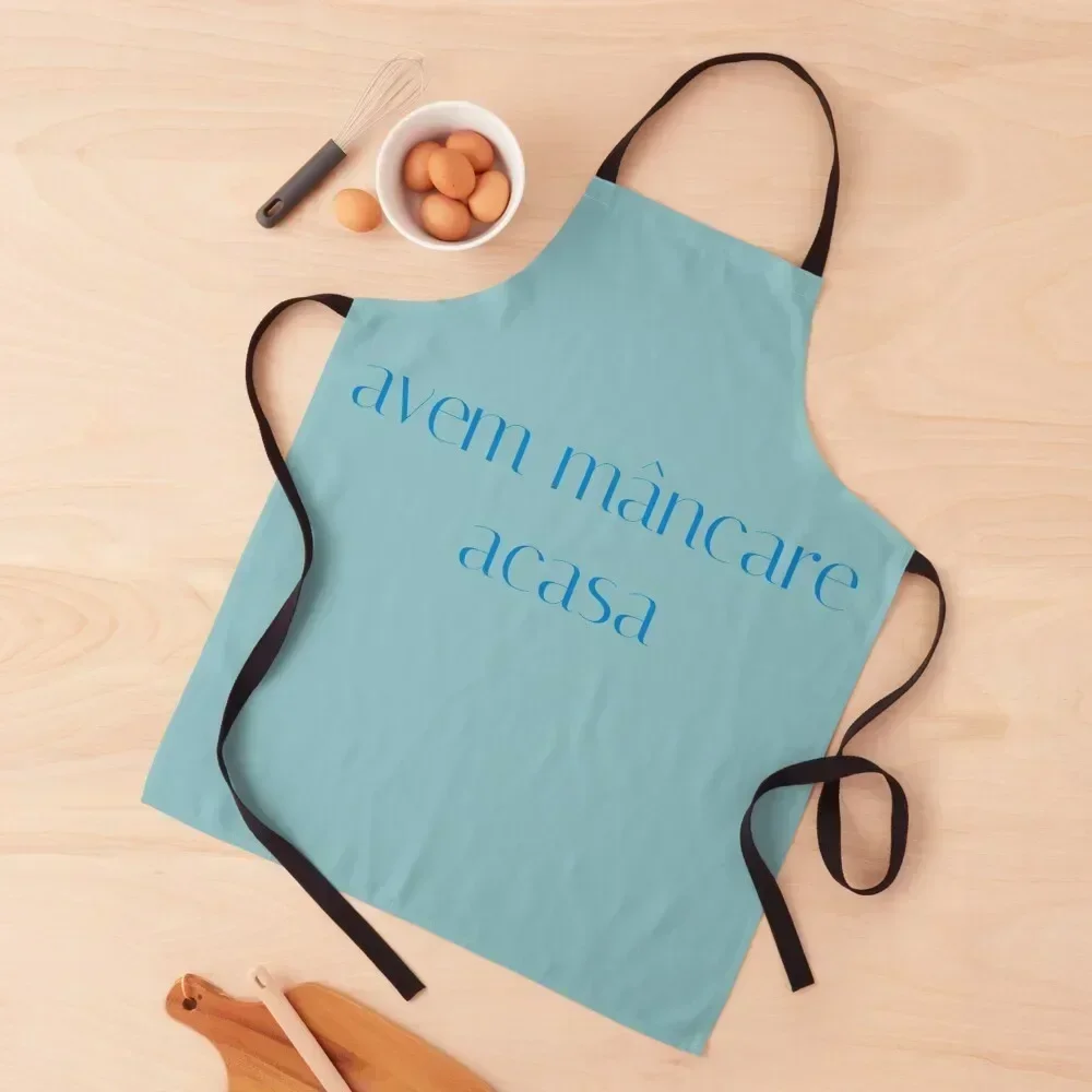 

Avem mncare acas! Apron chef for man Funny cleanings For Cosmetologist Apron