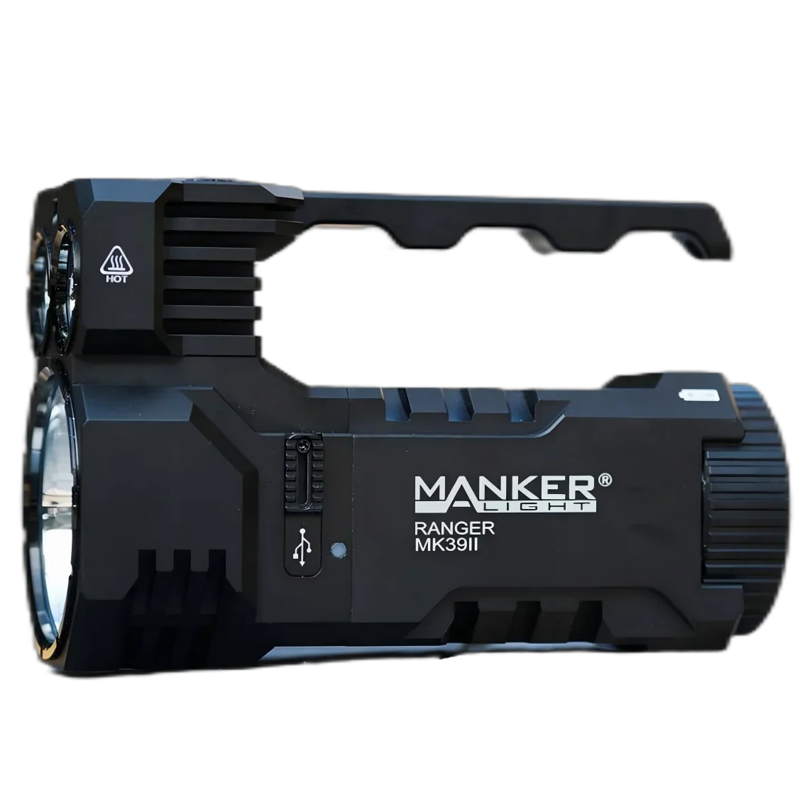 Manker Ranger MK39 II Combo Spotlight and Floodlight 25000 Lumens 1120m Beam Throw Super Bright Search flashlight