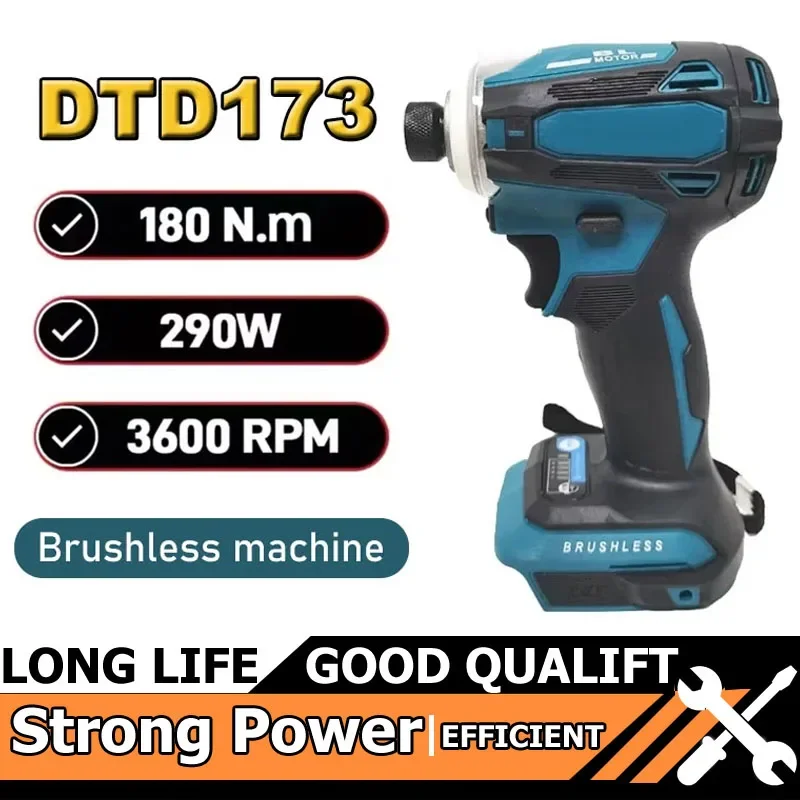 �y�Z�[�����z�V�^�t�B�b�g�}�L�^ DTD173 1800rpm �R�[�h���X�C���p�N�g�h���C�o�[ 180Nm �u���V���X���[�^�[�d���h���� �؍�/�{���g/T���[�h�c�[��